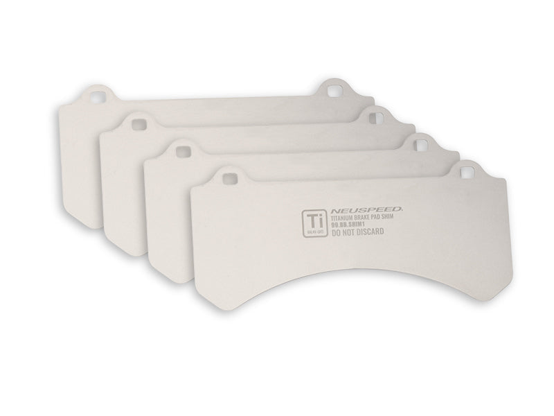 NEUSPEED Titanium Brake Pad Shim Kit [sku] - NEUSPEED