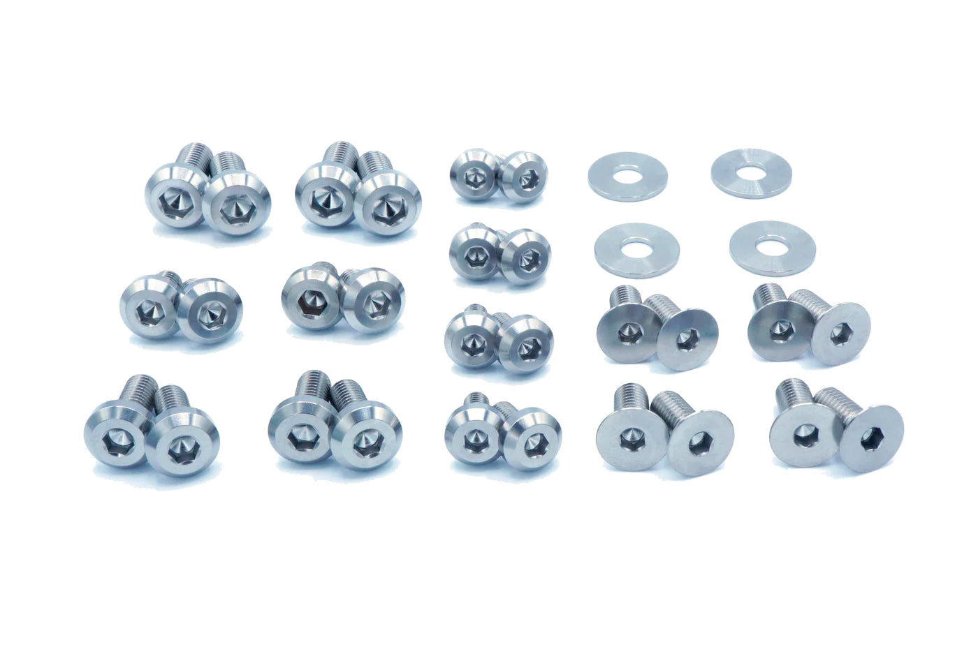 Dress Up Bolts Door Kit for F80 M3 (BMW-021) Silver