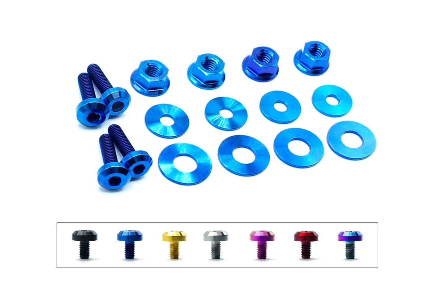 Dress Up Bolts Hood Kit for G80 M3 (BMW-034)