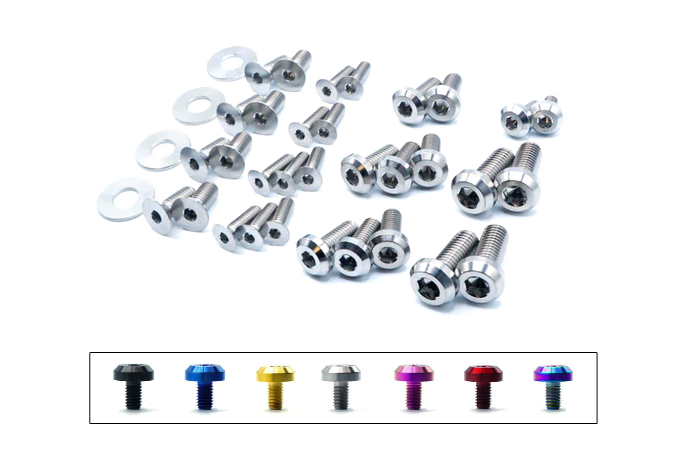 Dress Up Bolts Door Kit for G80 M3 (BMW-035)