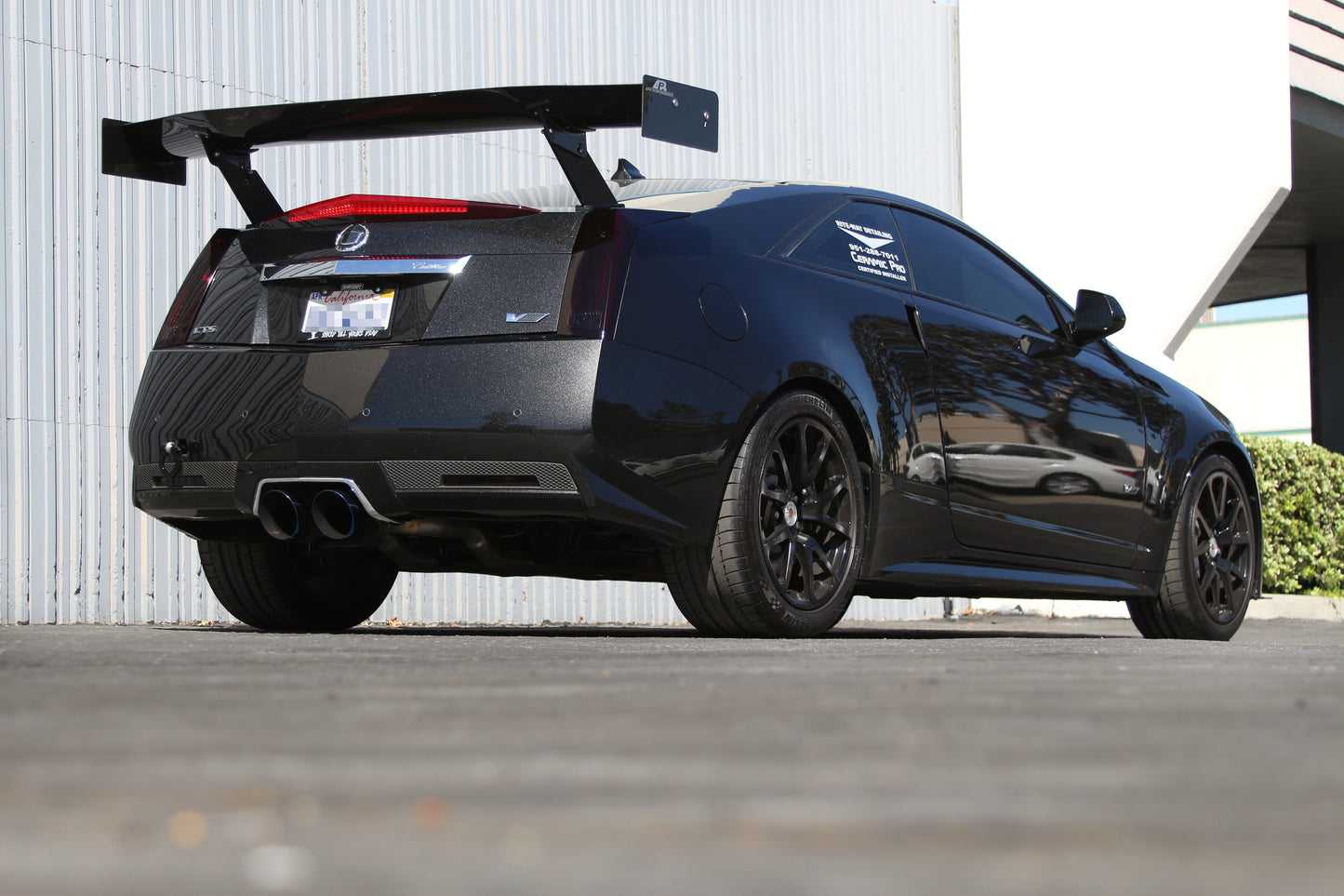 Cadillac CTS-V Coupe GTC-500 Adjustable Wing 2011-2015