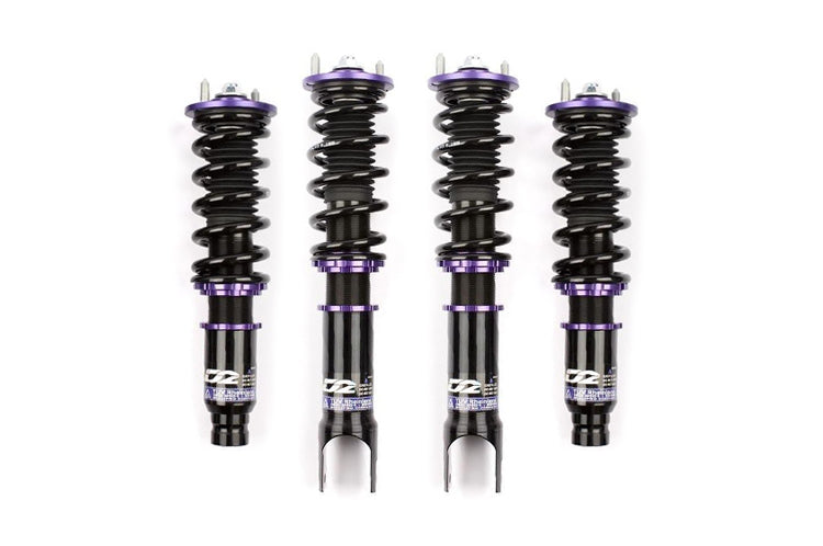 D2 Coilovers for Mitsubishi Evo DSM 3000GT GVR4 (Each model will vary)