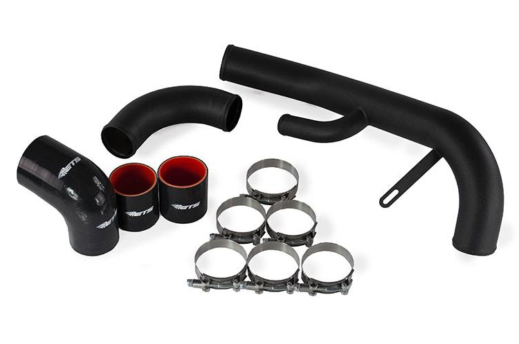 ETS Lower Intercooler Piping Kit (Wrinkle Black) for Evo X