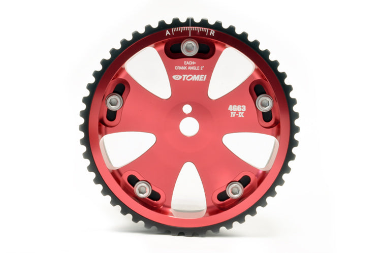 Tomei Evo 4 5 6 7 8 9 Single Red Adjustable Cam Gear