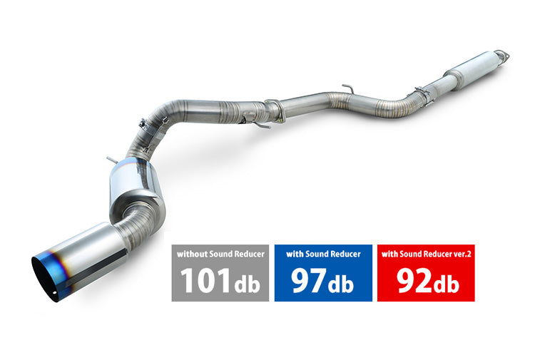 Tomei Titanium Exhaust for 13-18 Focus ST (TB6090-FR02A)