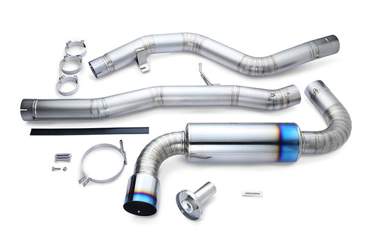 Tomei Titanium Single Exit Type-R Exhaust for 2020+ Supra GR (TB6090-TY06A)