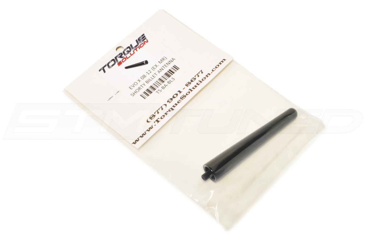 Torque Solution Short Antenna for Evo X Base (TS-BA-BL3)