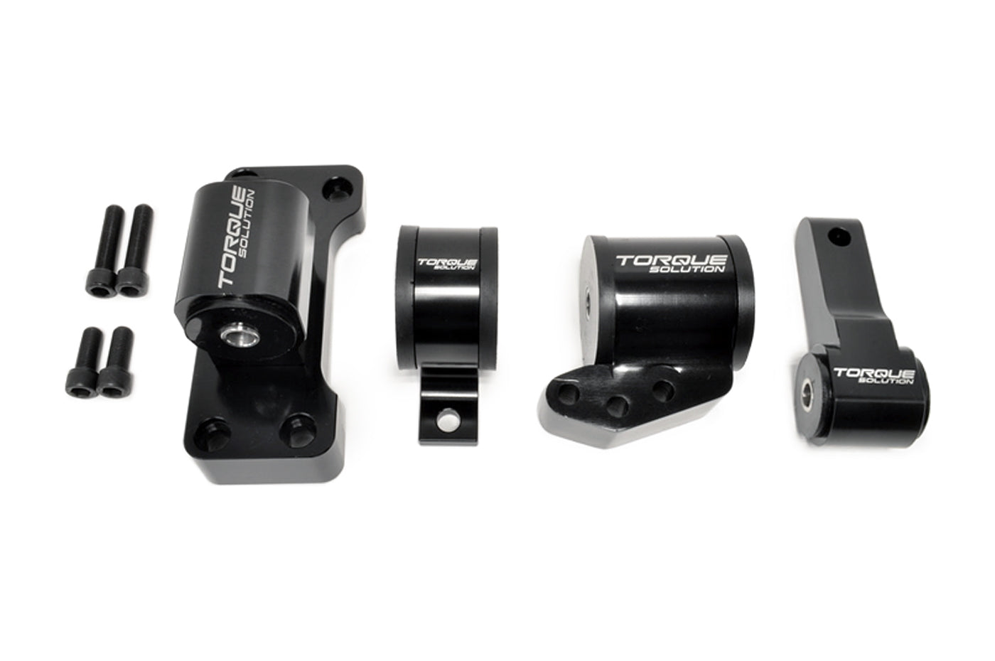 Torque Solution Engine Mount 4-Piece Race Kit for Evo 7/8/9 5-Speed (TS-EV-1235)