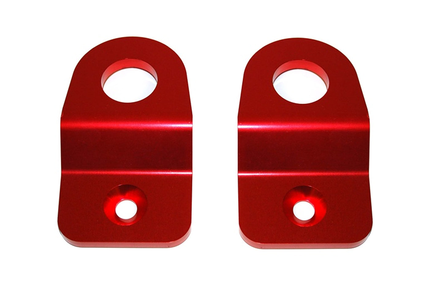 Torque Solution Radiator Brackets for 2008-2021 WRX/STi (Red TS-SU-205R)