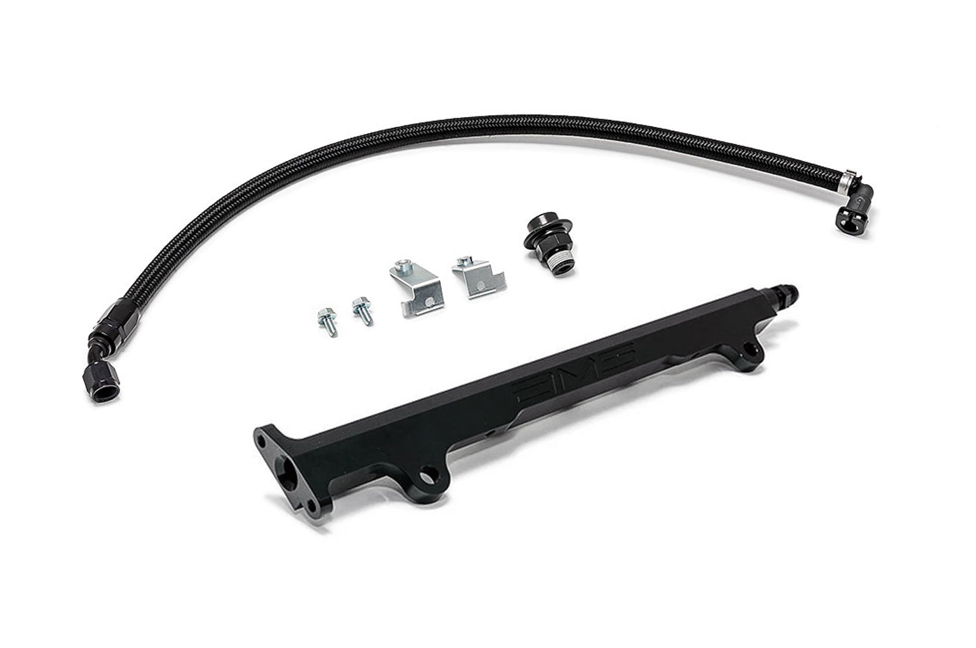 AMS Evo X Fuel Rail Kit (Black)