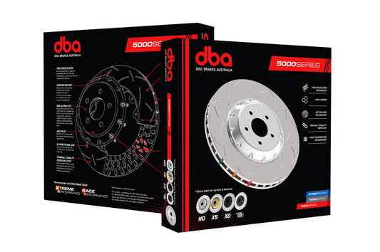 DBA 5000 T3 2-Piece Slotted Rotor for Evo 5-9