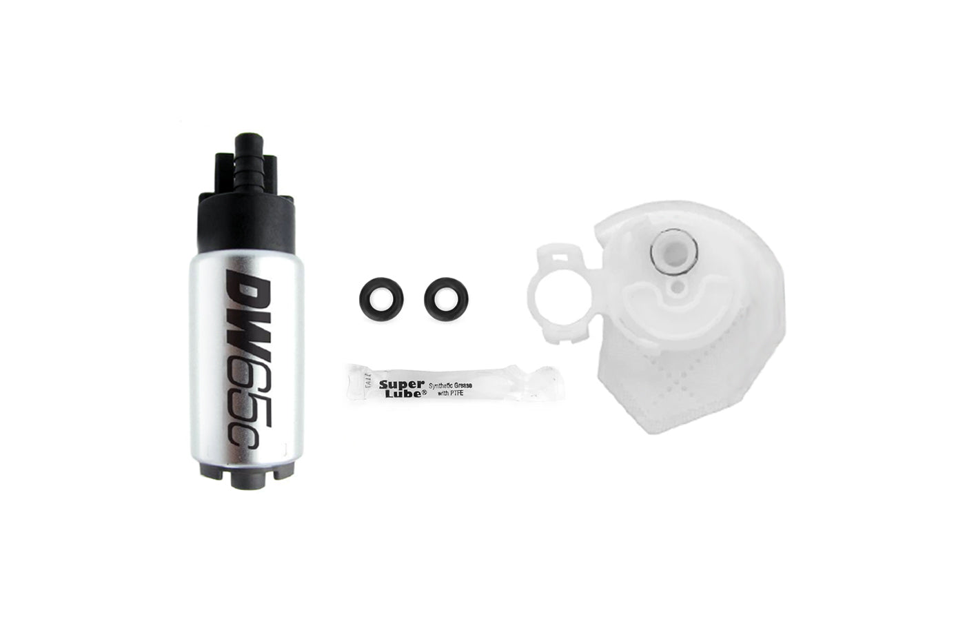 DW65c Fuel Pump with Install Kit for Evo X (9-651-1026)