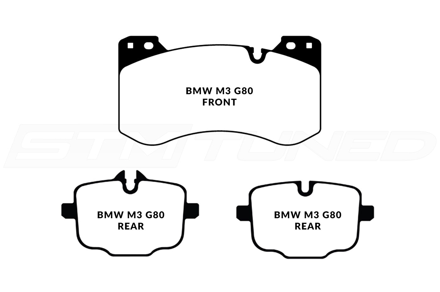 EBC Bluestuff Brake Pads for G80 M3/M4