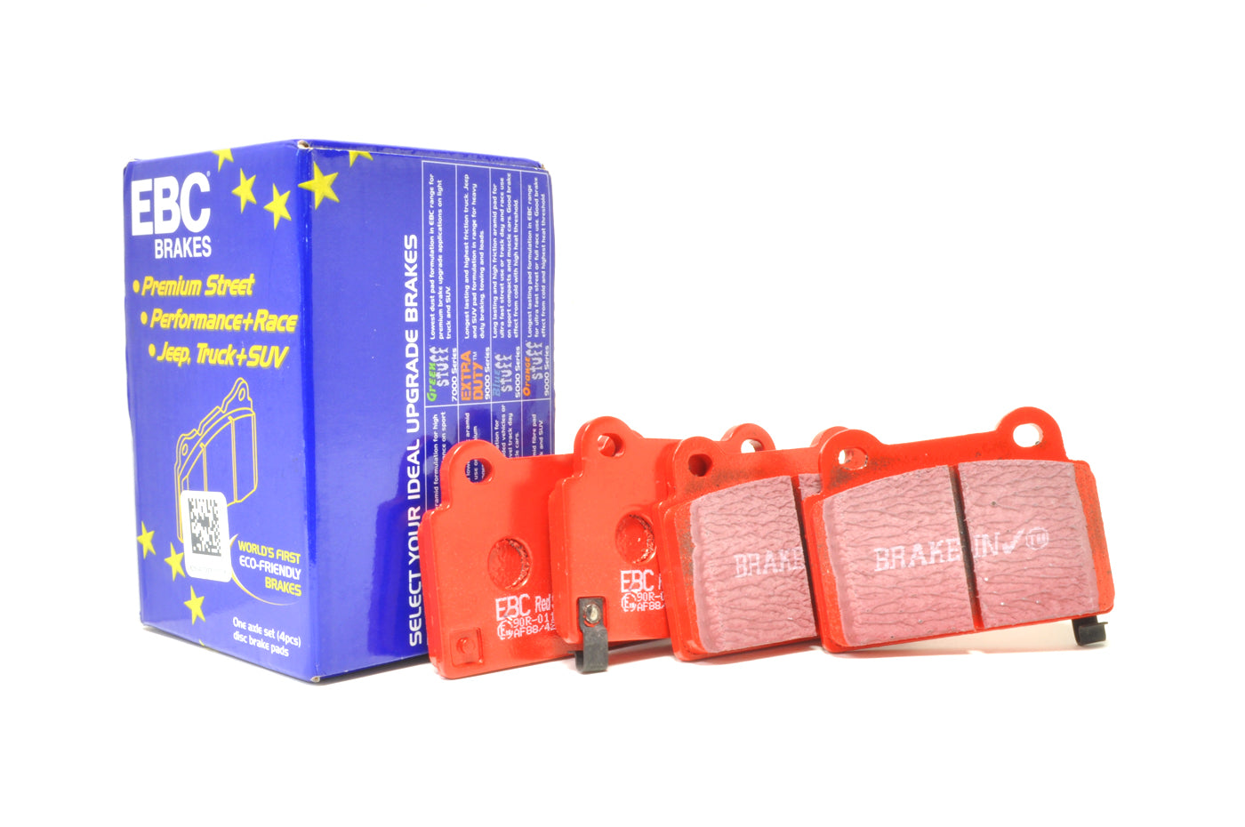 EBC Redstuff Brake Pads for Evolution