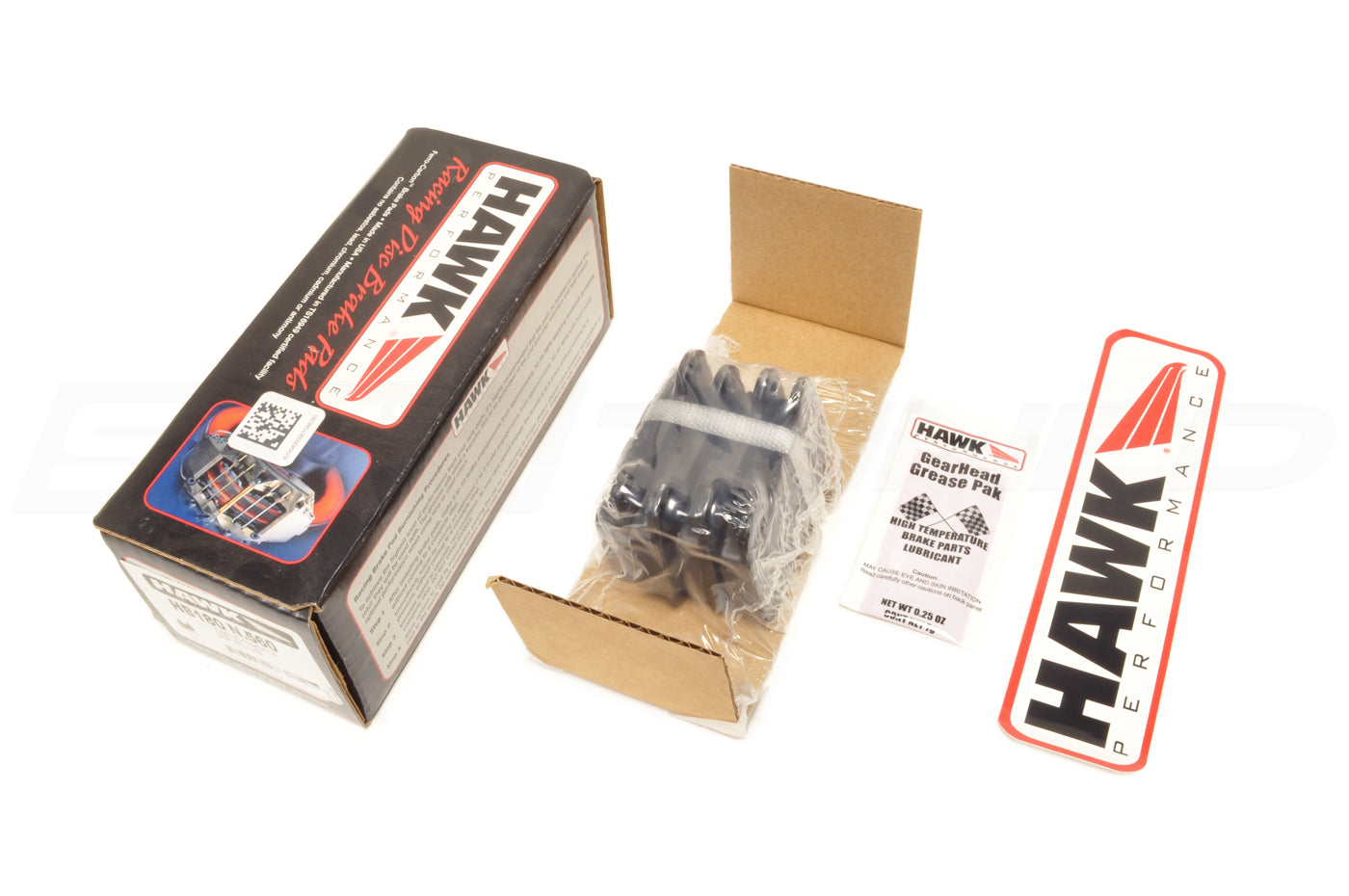 Hawk HP Plus Brake Pads for Evolution