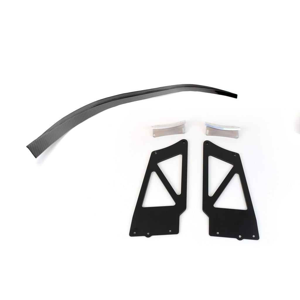 Porsche Cayman GT4 Factory Wing Extension kit 2015-2016