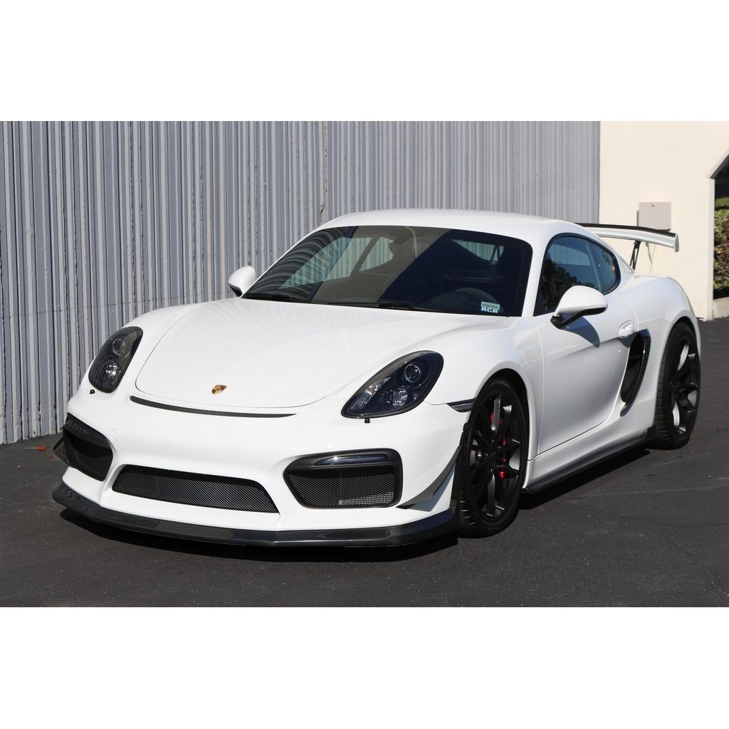 Porsche Cayman GT4 Factory Wing Extension kit 2015-2016