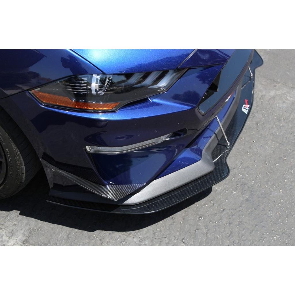 Ford Mustang S550 Front Bumper Canards 2018-2023