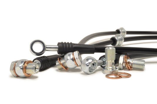 STM Stainless Steel Brake Lines for Evo 7/8/9