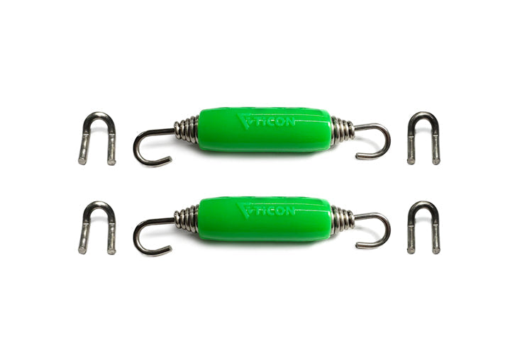 Ticon Titanium Exhaust Spring & Tab Kit Green