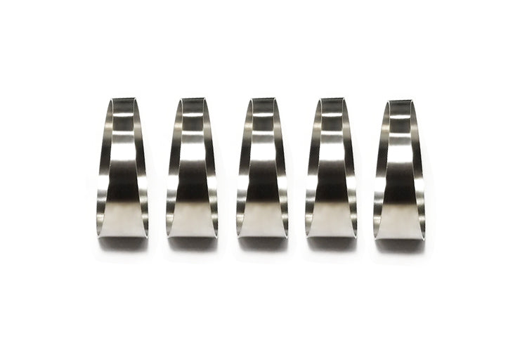 Ticon Titanium Pie Cuts (45° Bend) Loose Radius 039" Wall Polished