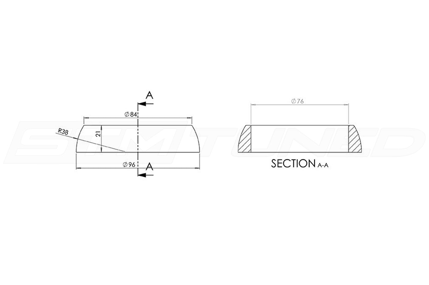 TurboXS Donut Gasket 3in ID (TXS-WS-HW-DONUT)