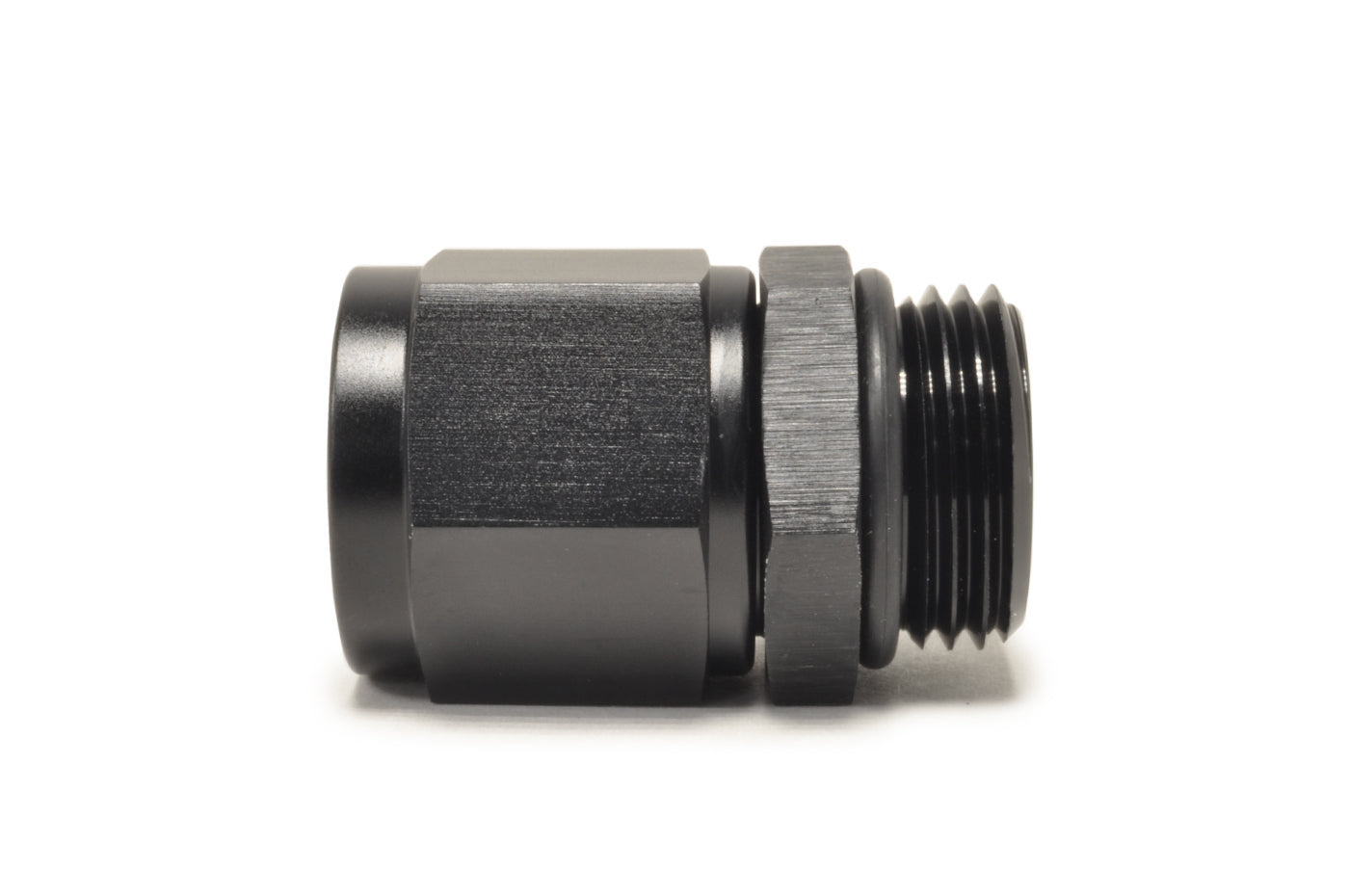 Vibrant AN Flare Female to ORB Male Straight Adapter Fitting (16867 -10AN to 10 ORB Pictured)