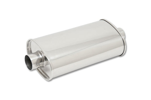 Vibrant Polished Oval (Center/Center) Muffler