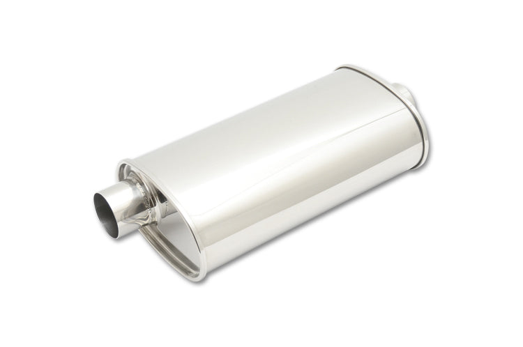 Vibrant Polished Oval (Offset/Center) Muffler