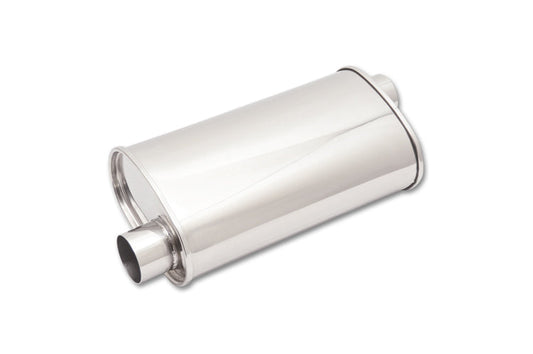 Vibrant Polished Oval (Offset/Offset) Muffler